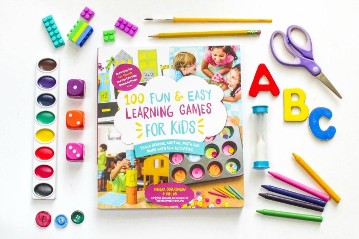 100 Fun and Easy Learning Games Promotion with supplies FB